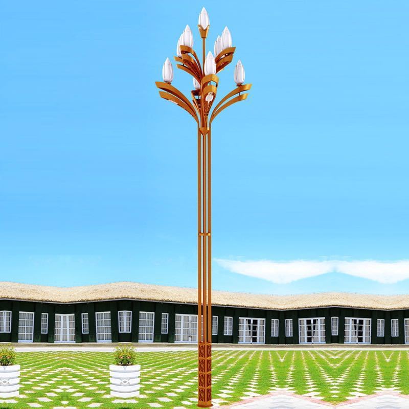 LED magnolia lamp for gazebo