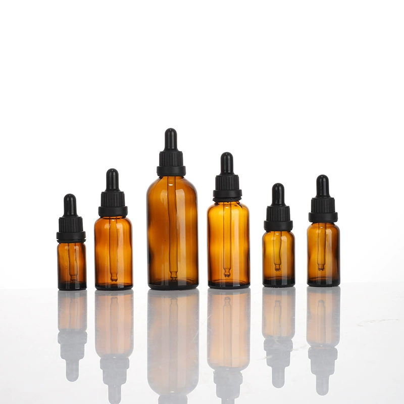 Точечная светонепроницаемая коричневая бутылка с эфирным маслом, 10 мл, коричневая бутылка-капельница, 15 мл, маленькая суббутылка, косметическая бутылка, стеклянная пустая бутылка
