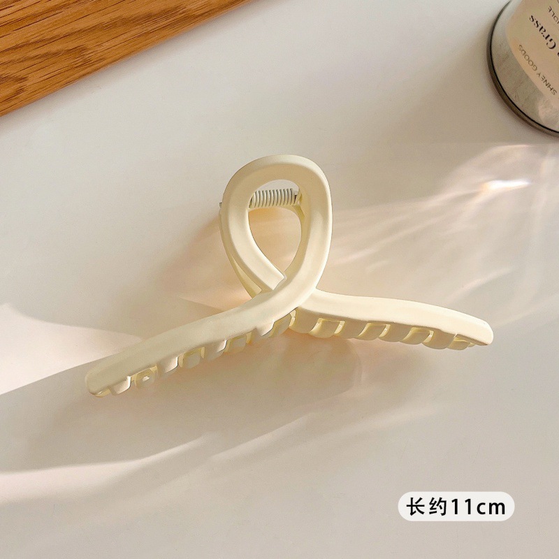 Nuevo clip de celebridad en línea elegante clip de tiburón elegante horquilla de Cabeza trasera grande clip coreano horquilla accesorios para el cabello al por mayor