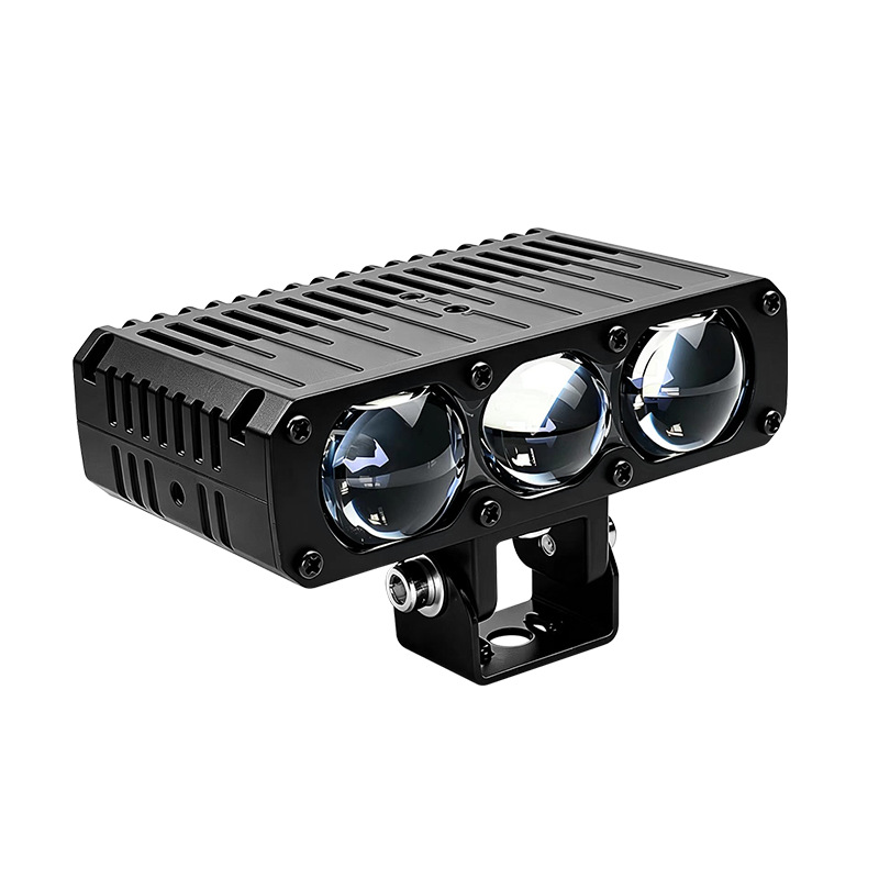 Motorcycle Spotlights, Car Electric Vehicle Led External Headlights, Modified Lenses, High and Low Beam, Super Bright Auxiliary Lights