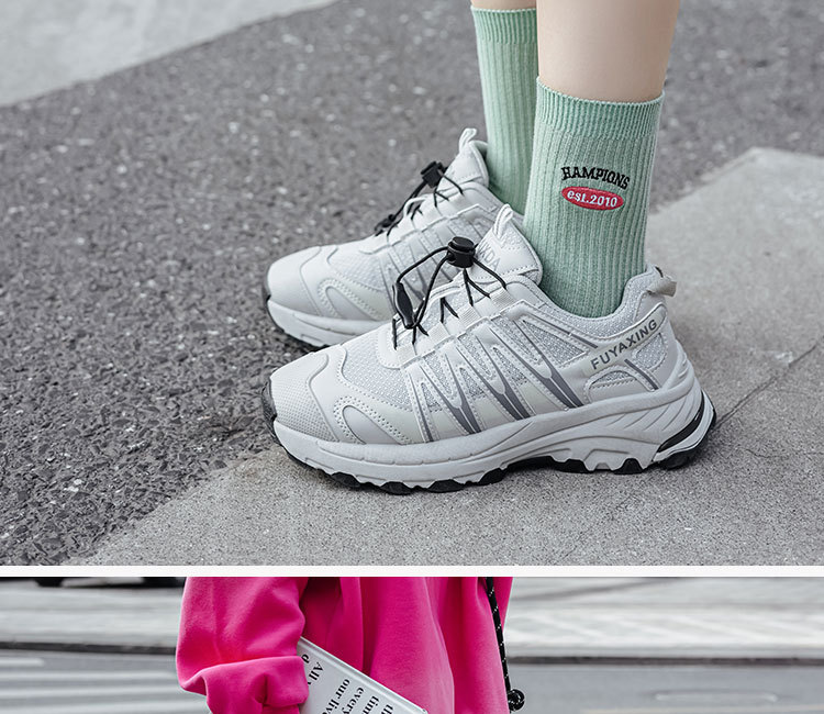 57g Weight Socks Classification Socks Lingerie Type Cotton Fabric Type A Pair Quantity Daily, Shopping Occasion Color Block Pattern All Seasons Season Women's Gender Sweet Style Women's Lady Sweet Color Block Cotton Crew Socks A Pair 13