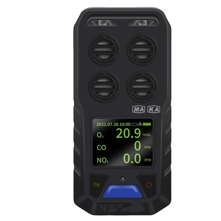 Detector de sustancias peligrosas prueba cuatro equipos de protección ambiental para ftal-benceno