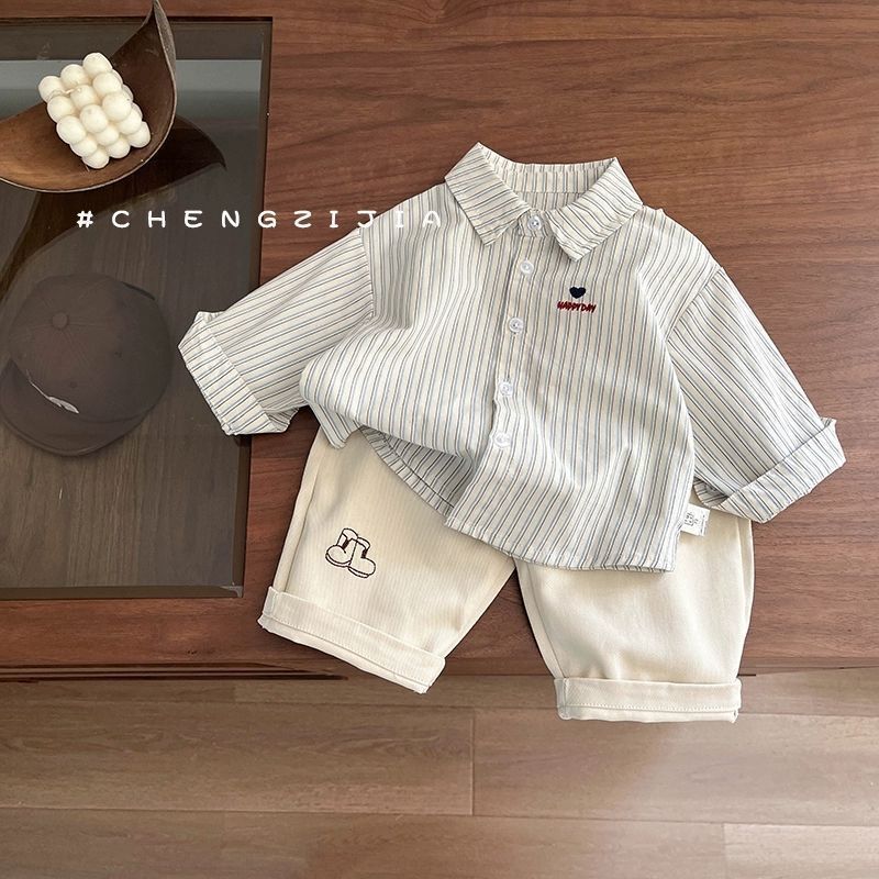 Children's spring demi-season shirt for men and women