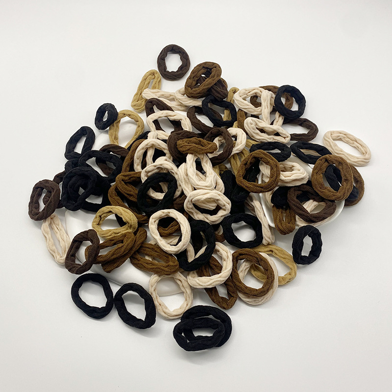 밀크커피컬러 [20개입 1봉] 자카드 4cm