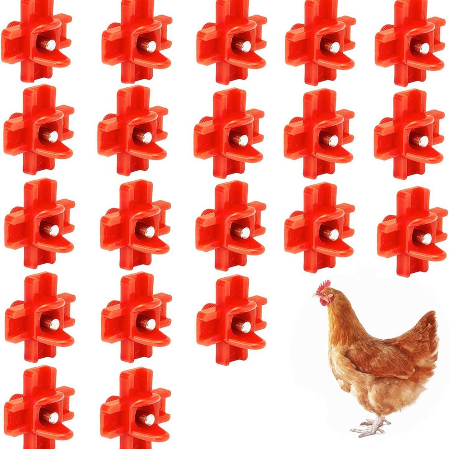 Bebederos automáticos para pollos Bebederos cruzados de pollo de comercio exterior transfronterizo