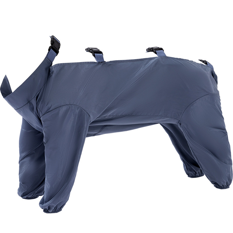 Perro de primavera y verano Perro mediano y grande Golden Retriever Pantalones a prueba de polvo Perro grande al aire libre a prueba de suciedad e impermeable Ropa para mascotas