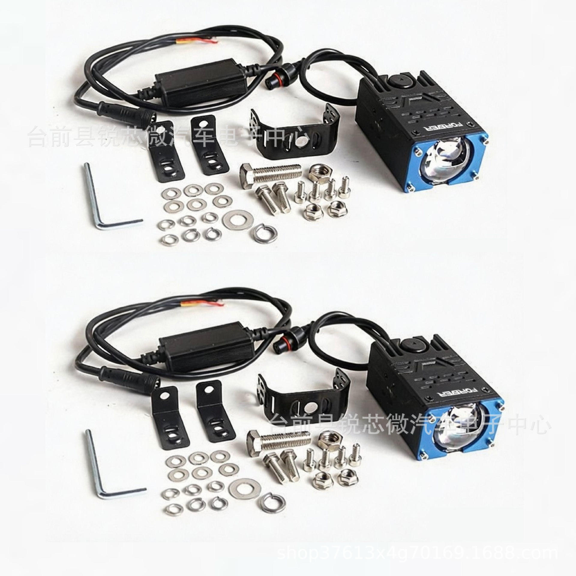 S101 Automotive laser Gun Shooting Spotlight Line pavimentación de carreteras en la red central 12v24v Cross Country motos luces exteriores Cross - Country image 7