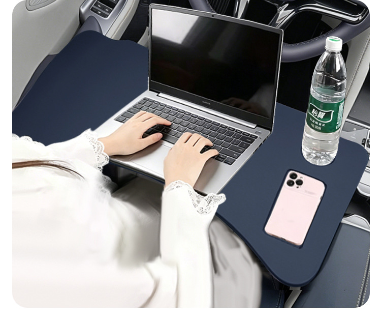 BYD Song PLUS New Energy Vehicle Small Table Board, Car Dining Tray, Foldable Computer Desk, Office Modification Accessories