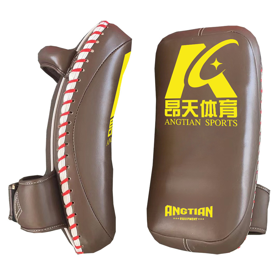 Fábrica Angtian profesional personalizada entrenamiento de boxeo anti-golpe objetivo de entrenamiento de arco objetivo de pie