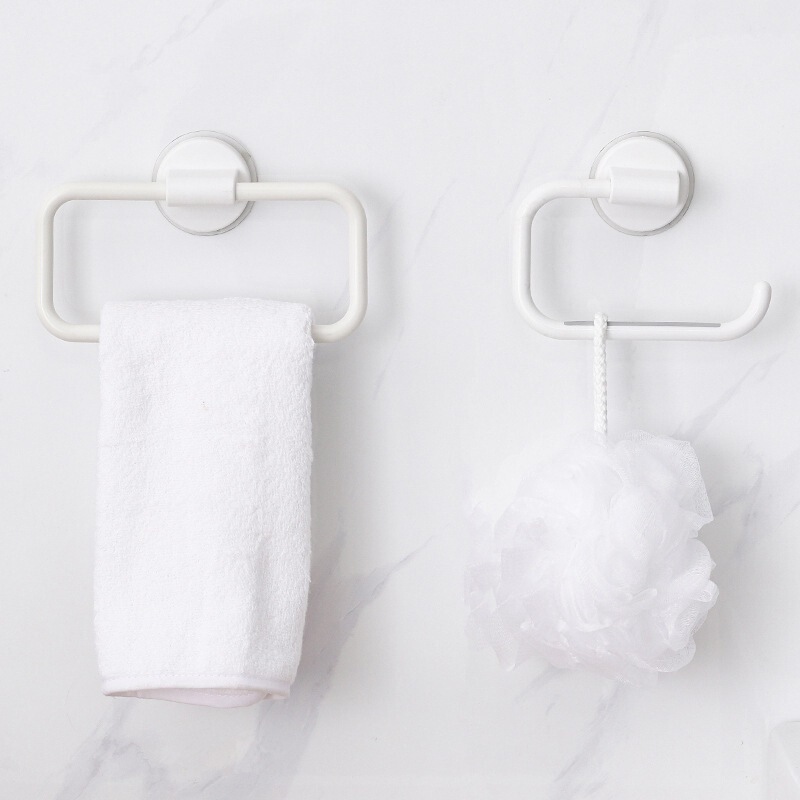 Factory Direct Supply Seamless paste kitchen towel rack punch-free bathroom towel rack hook storage rack Factory Direct Supply Seamless paste kitchen towel rack punch-free bathroom towel rack hook storage rack