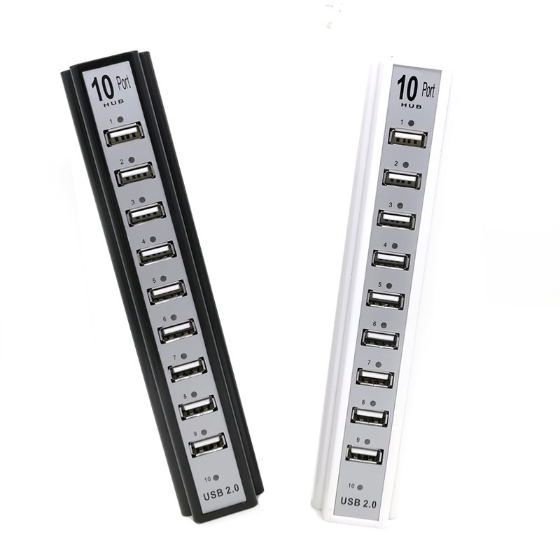 Computer one ten hub USB splitter one drag ten data USB2.0 splitter USB extender Computer one ten hub USB splitter one drag ten data USB2.0 splitter USB extender