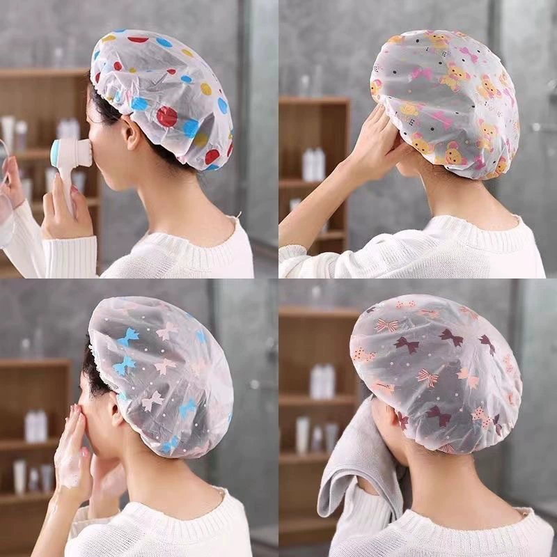 Одноразовая детская shower cap для взрослых, пылезащитная водонепроницаемая походная полотенца для волос
