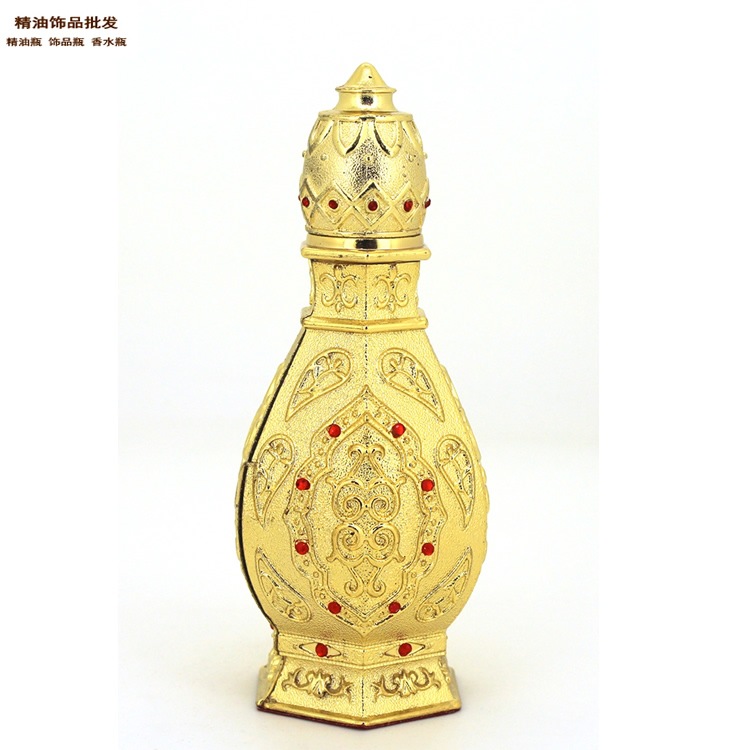 精油饰品网金色古典花瓶款香水瓶1.jpg