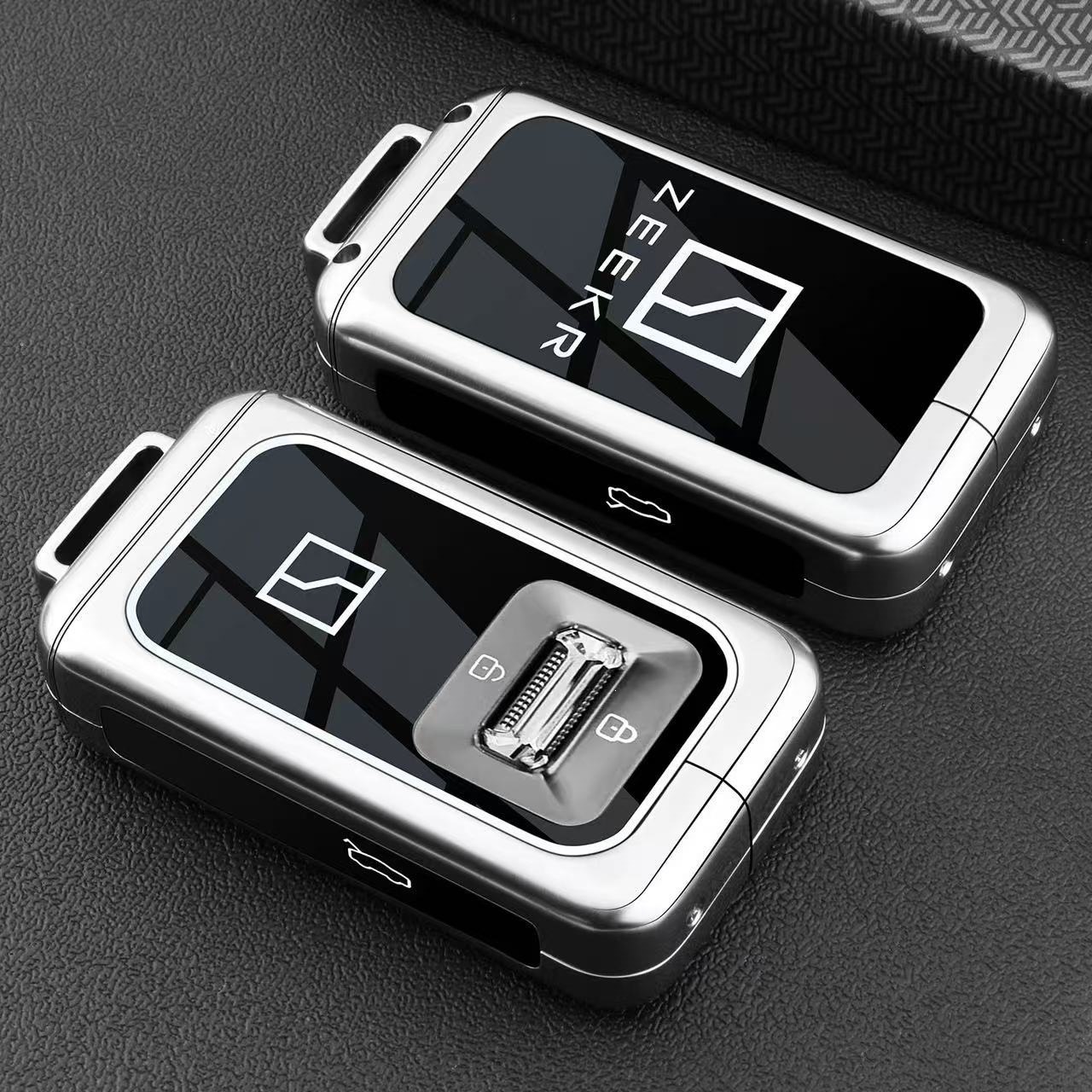 Suitable for Zeekr 9X Key Cover, 25 Models of Zeekr 8X Obsidian Black Edition, Ultra Edition, Max Edition, New Car Key Case