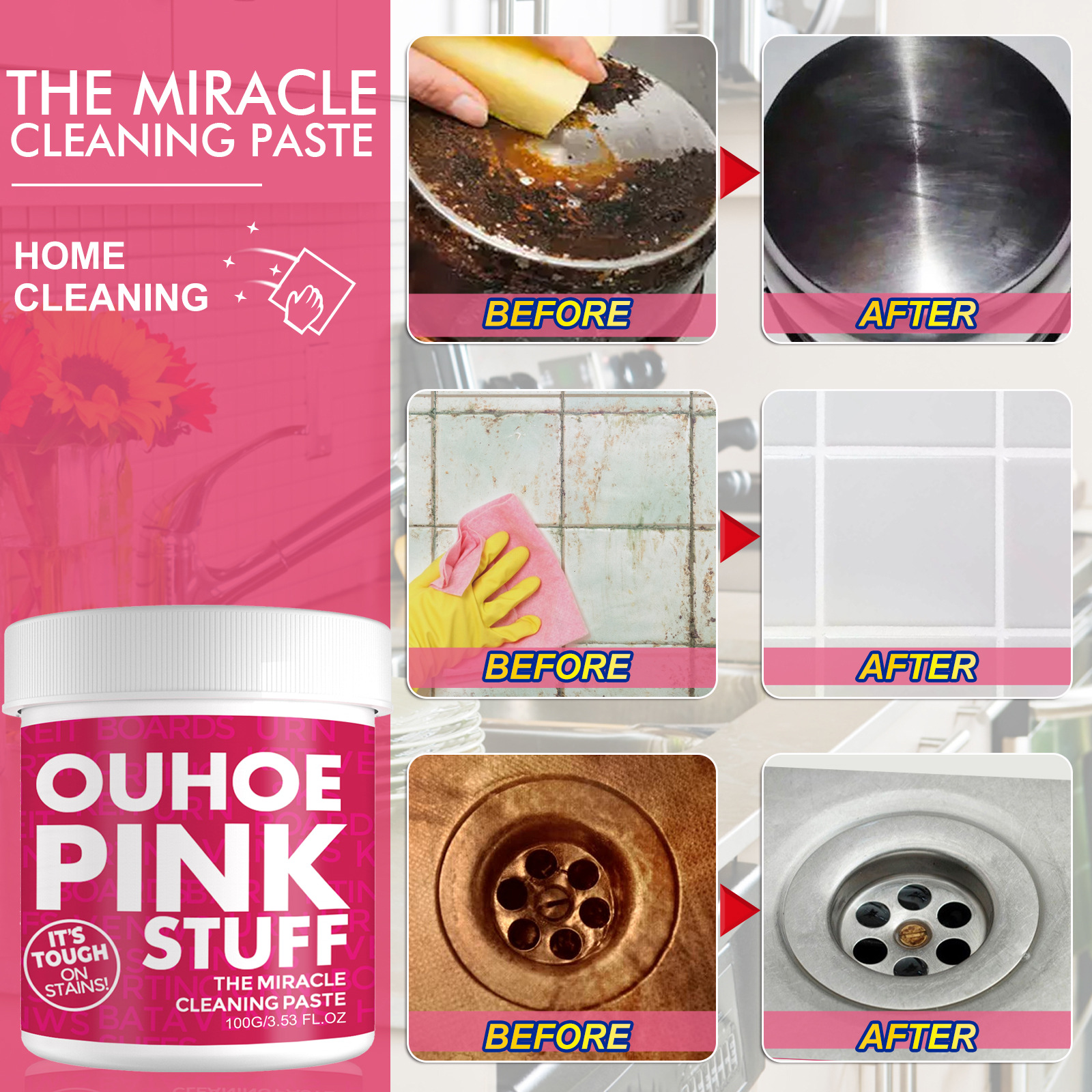 OUHOE Cleaning Paste Image 8
