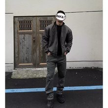 美式三防教练棉衣工装飞行夹克户外机能加厚保暖棉服立领休闲外套