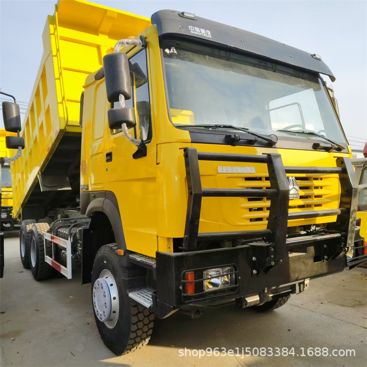 Rear Eight-Wheel Large Pump Direct Injection Dump Truck Rear Eight-Wheel Dump Truck 60cm Sideboard Standard Container Semi-Trailer