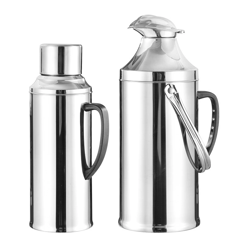 Thermos stainless steel, glass teapot, capacious liner for home use for elementary school students