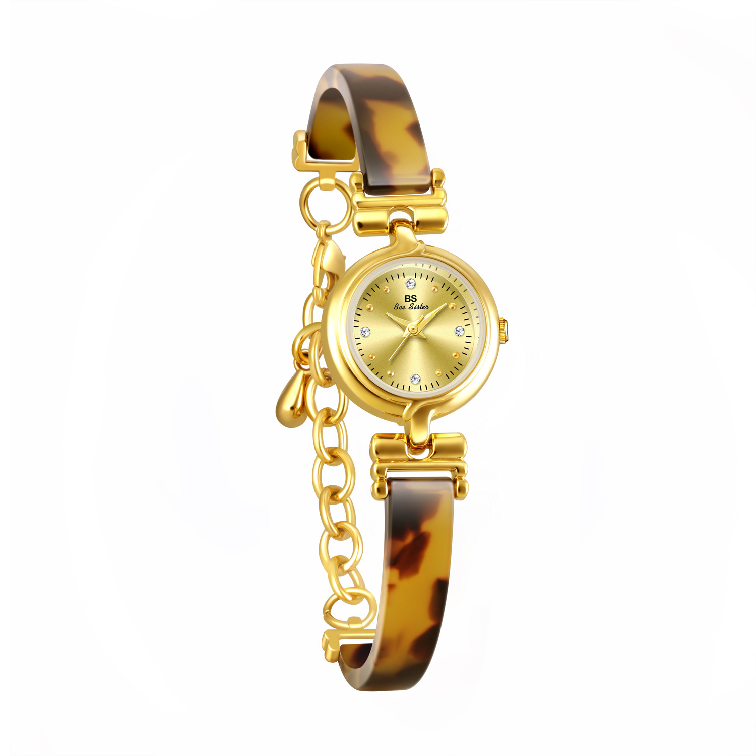 Elegant Simple Style Geometric Jewelry Buckle Quartz Watch Women's Watches display picture 22