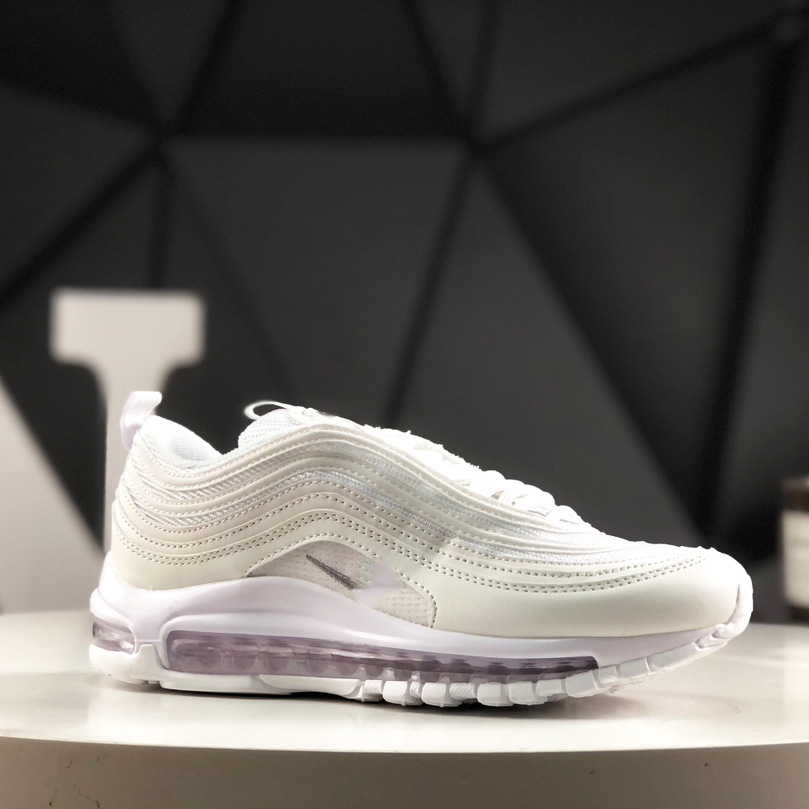 Pure original Max 97 retro bala reflectante cojín de aire zapatos para correr amortiguación transpirable todo fósforo ocio deportes zapatos de moda hombres y mujeres