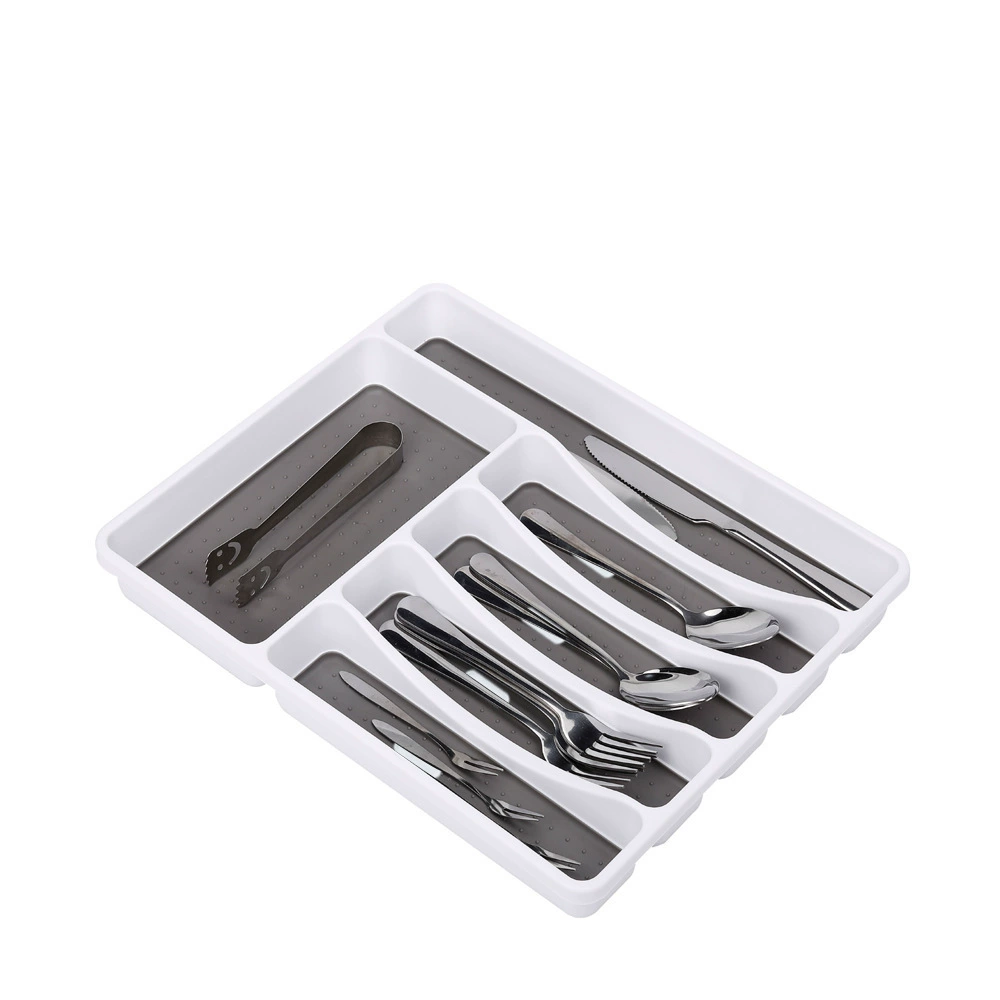 Ящик Amazon Cutlery tray ножи вилка тарелка для посуды коробка для хранения силиконовый нож вилка для хранения лоток разделитель