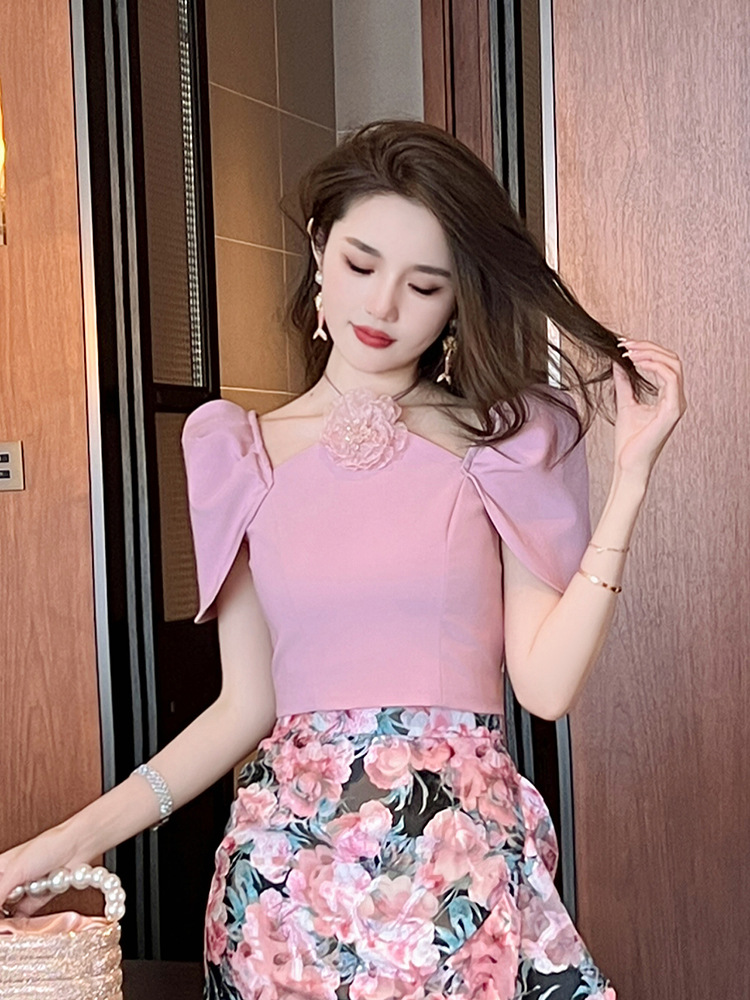 C9887 880K CHÂN VÁY ĐẦM NỮ CHOTDNG MÙA HÈ HỌA TIẾT HOA THỜI TRANG NỮ G03 SẢN PHẨM MỚI