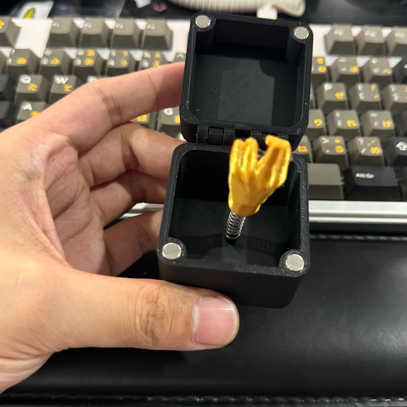 クロスボーダーtk新品ミドルフィンガーin a Boxサプライズ悪役中指礼箱の中指|undefined