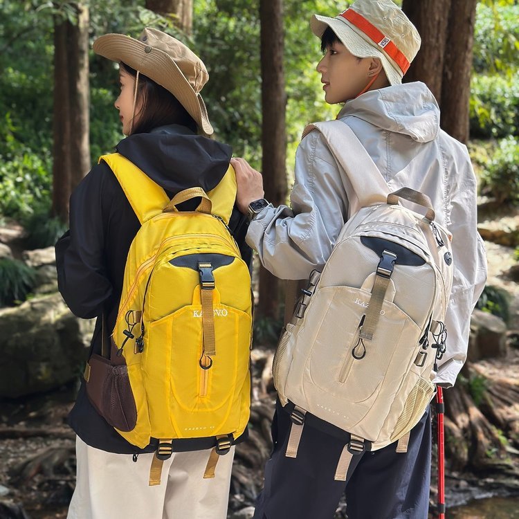 Cross-Border Outdoor Hiking Backpack for Women and Men, Hiking and Climbing Gear, Lightweight Travel Backpack, Large Capacity Dual-Compartment