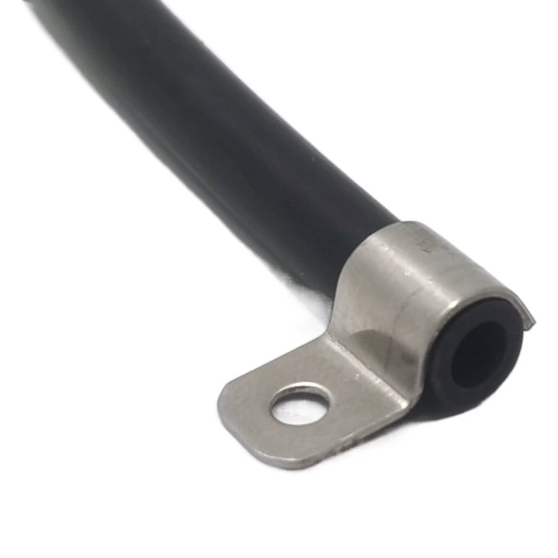 Утолщенный односторонний зажим для труб из нержавеющей стали 304, зажим для проводов, пряжка для крепления кабеля, P-образный зажим для труб, карта для проводов, карта для верховой езды