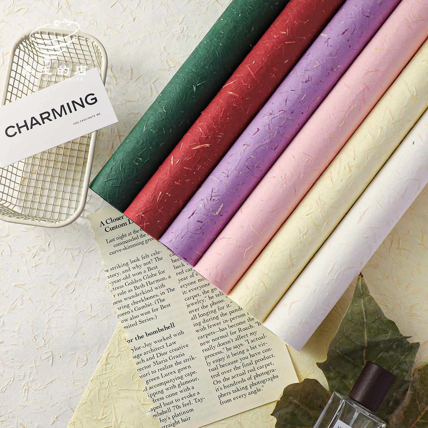 7 colores cordier de alta calidad hecha a mano papel de embalaje especial flor flor florista embalaje material floral papel