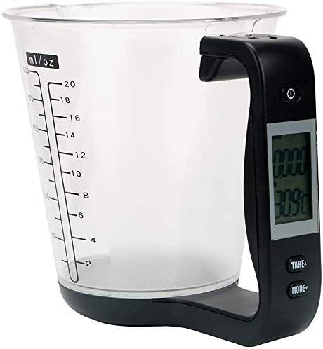 Cross-border electronic measuring cup with scale measuring multi-functional kitchen electronic scale baking nutrition scale