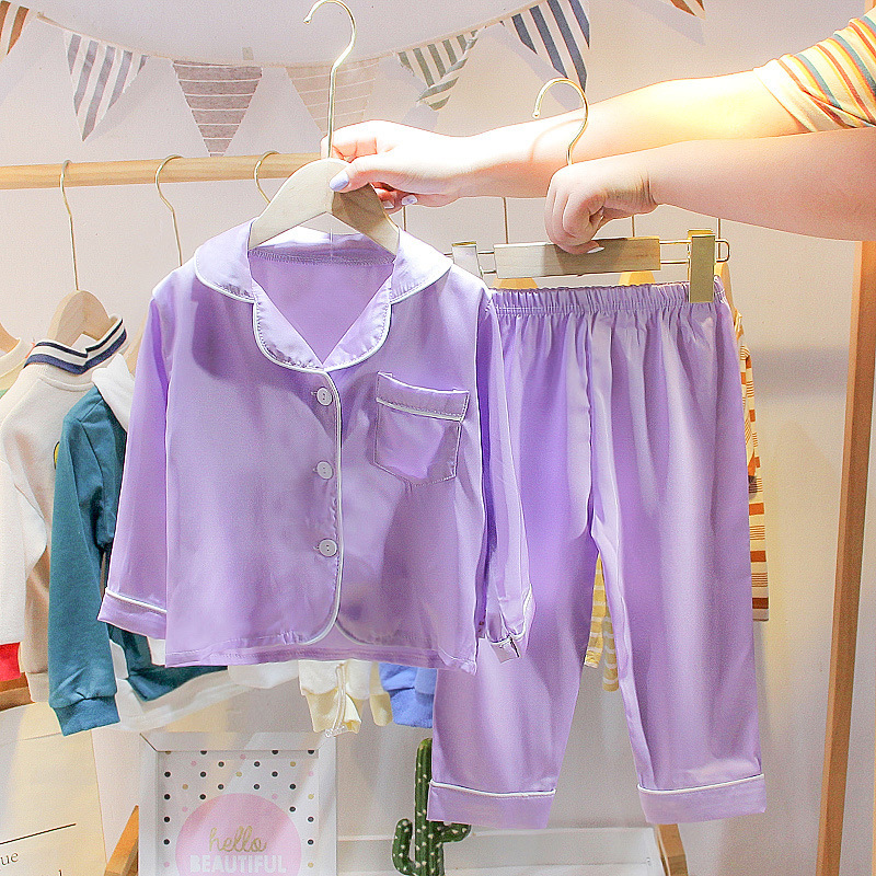 2023 primavera nuevos niños del otoño Pijamas largos oso caliente traje estilo coreano desgaste cómodo lindo moda