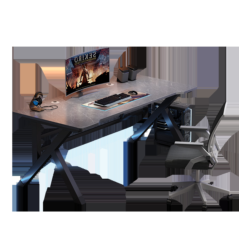 Mesa de computadora personalizada de comercio exterior escritorio hogar moderno simple mesa de deportes electrónicos dormitorio simple mesa de escritorio mesa de trabajo