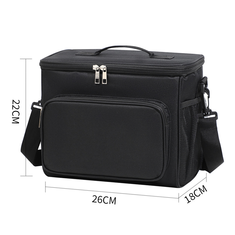 Nuevo Amazon al aire libre picnic gran bolsa de hielo de gran capacidad portátil bolsa de almuerzo aislante bolsa de comercio exterior bolsa de almuerzo