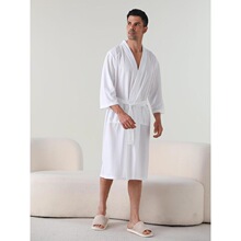 N 54115 Summer Waffle Pattern Bathrobe �����ԡ�� ����