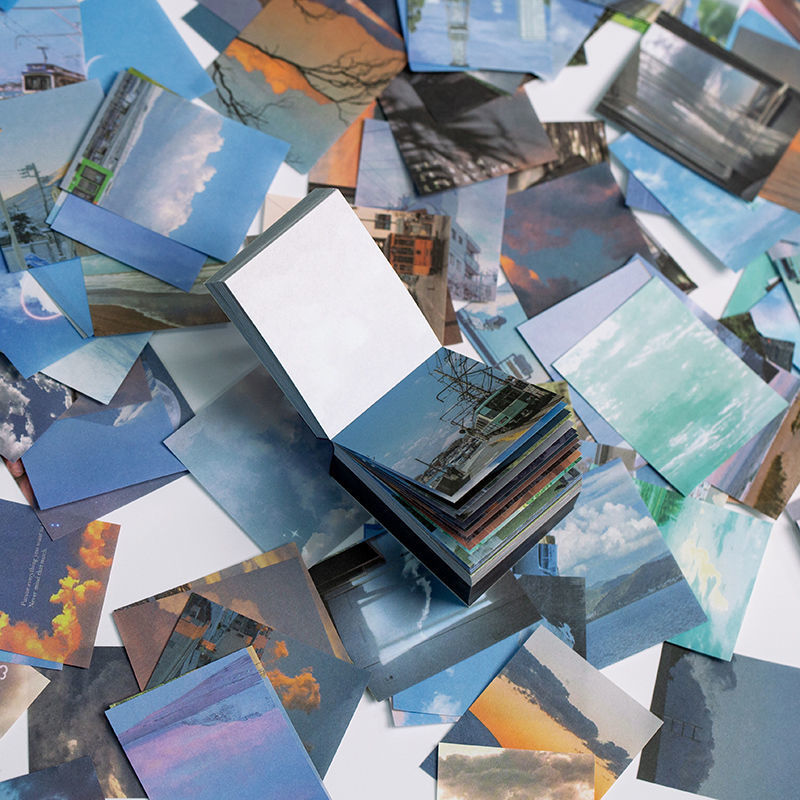 400 hojas de material de papel collage de cuentas de mano no adhesivo cuentas de mano vintage notebook de viento