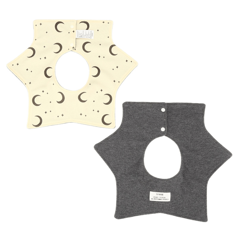 Babero Reversible de Algodón para Bebé Absorbente de 100% Algodón para Bebés image 8