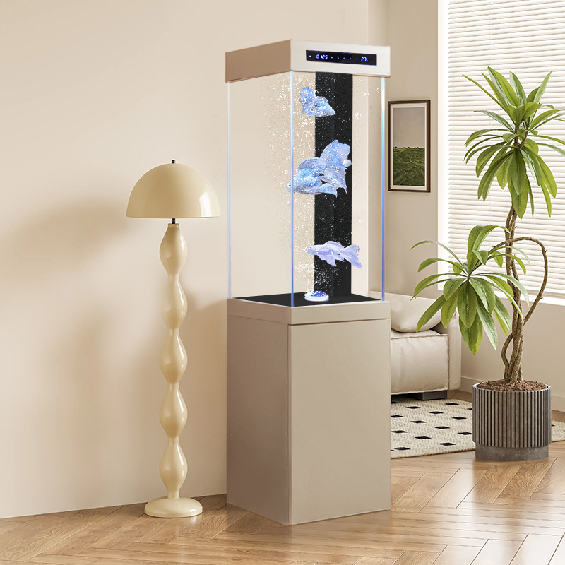 Goldfish tank living room small floor-standing household integrated…