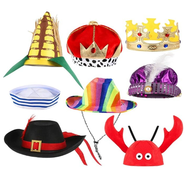 Готовые красочные ковбойские шляпы с принтом, производитель шляп с пайетками в виде радуги, ковбойские шляпы в западном стиле, ковбойские шляпы из композитного материала EVA.