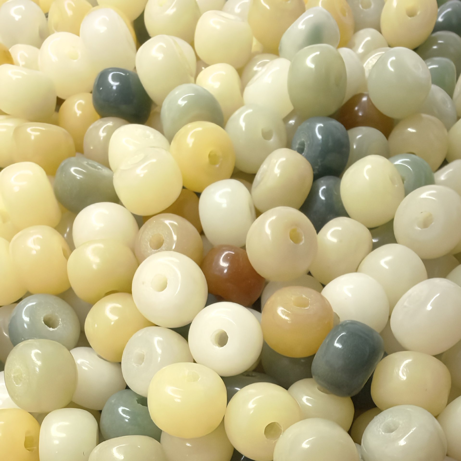 Бусины бочонки Duobao 6X8мм