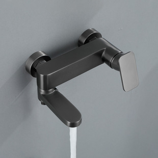 New Fashion Design Folding Shower Faucet Set Hot Cold Mixer Shower Faucet with Shower Head for Bathroom