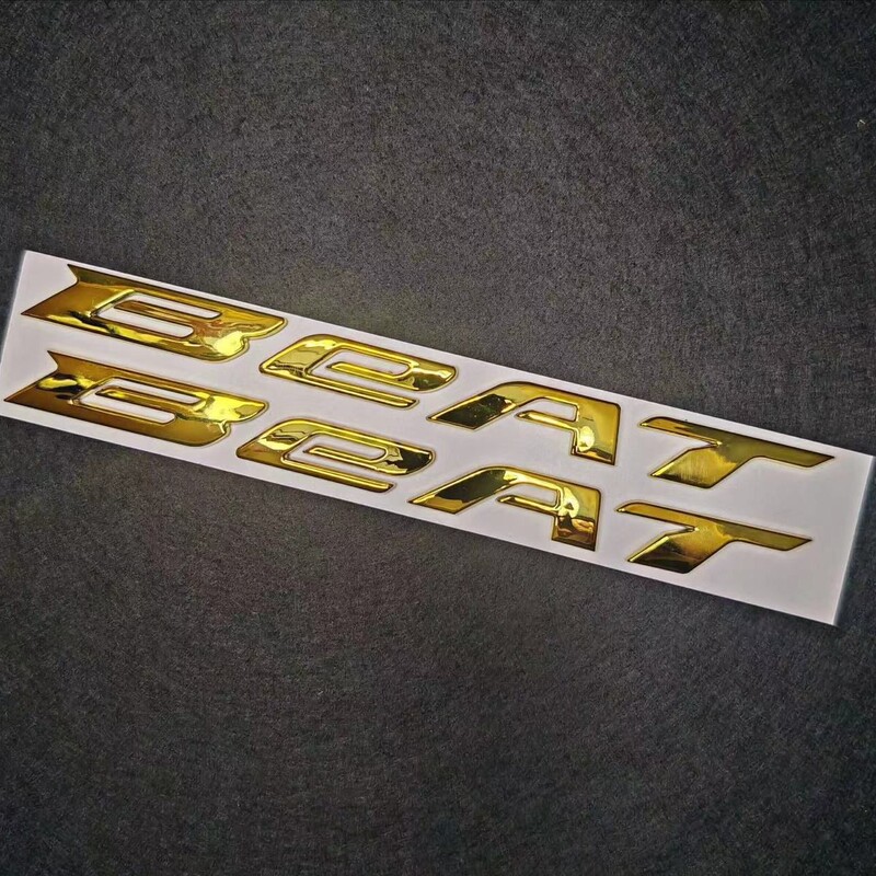 Car Logo Abs Electroplated Plastic Car Identification Plate Exterior Accessories Nameplate Customization Abs Application Scenario Customization