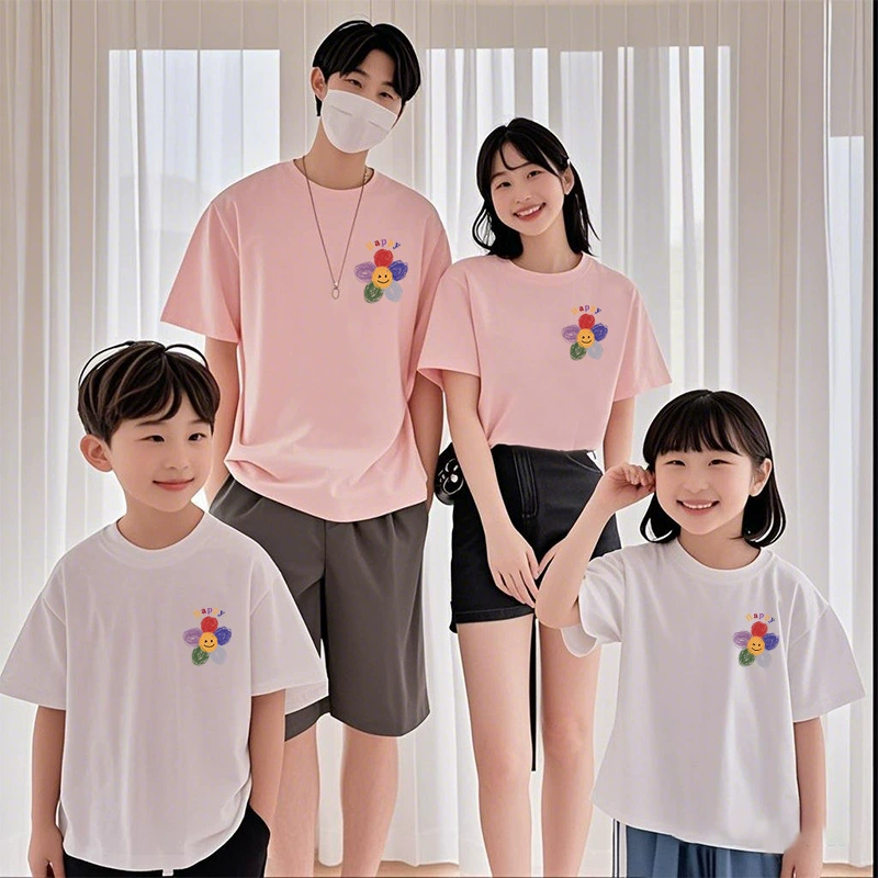 Детская групповая одежда Детская футболка с конфетами