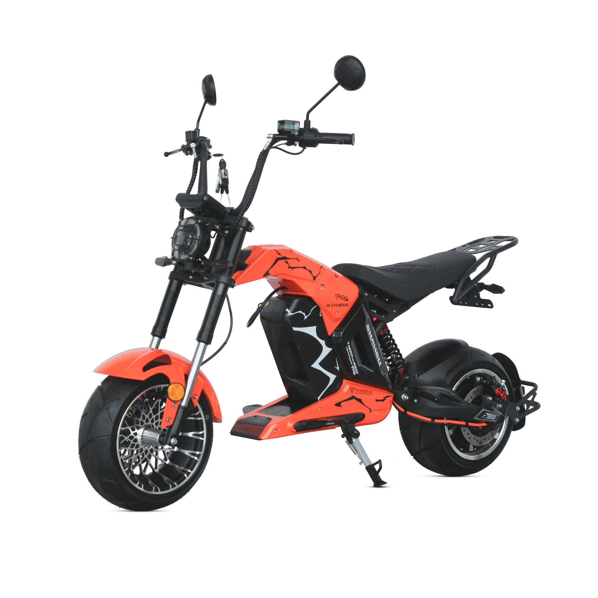 Eec Dot Adult Scooter Two-Wheeled Motorcycle Harley Electric Vehicle Hm-8 Cross-Border Overseas Warehouse Direct Delivery