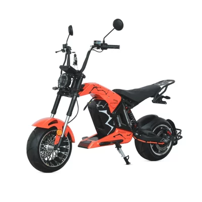 Eec Dot Adult Scooter Two-Wheeled Motorcycle Harley Electric Vehicle Hm-8 Cross-Border Overseas Warehouse Direct Delivery