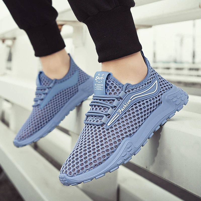 Мужская обувь, модная новая обувь с дышащей сеткой, молодежная спортивная обувь в корейском стиле, персонализированные повседневные кроссовки, дропшиппинг