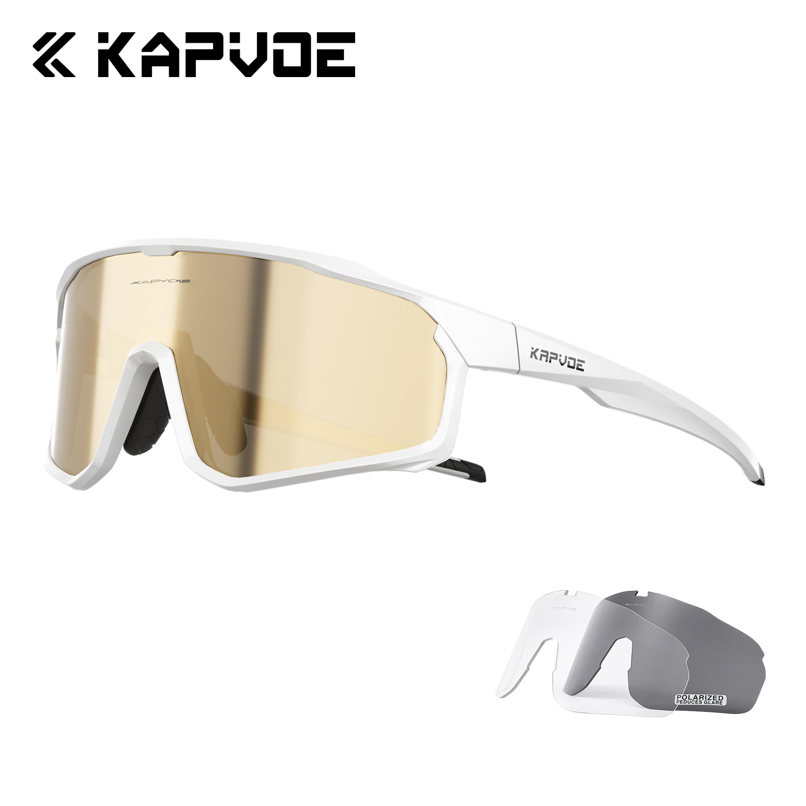 Gafas de Ciclismo con Montura Desmontable de TR90, a Prueba de Viento y Arena, para Deportes al Aire Libre