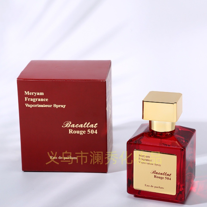 Cross-Border Export Vietnam Middle Eastern Arabian Women's Perfume Baccarat 504 Gu'An Crystal Red Perfume