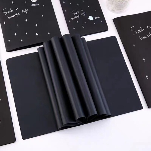 Black paper book pure black blank inner pages black cardboard painting book student DIY creative graffiti notebook book wholesale