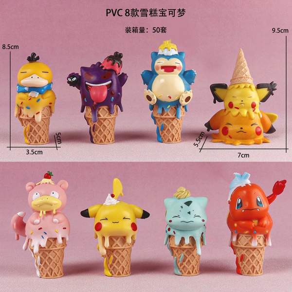 8 types of ice cream Pokémon